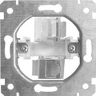 Механизм e.mz.16172.rj.12.45 розетки 2+1 телефон+компьютер под Jack rj12, rj45, Енекст [ins0010036]