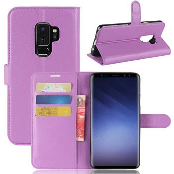 Чохол-книжка Litchie Wallet для Samsung G965 Galaxy S9 Plus Violet