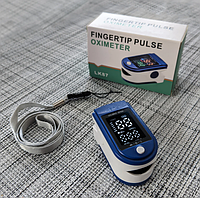 Пульсоксиметр на палец Pulse Oximeter LK-87 Пульсомер измеритель кослорода в крови и пульса