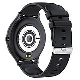 Розумний годинник Lemfo QW13 з пульсоксиметром (Чорний), фото 2