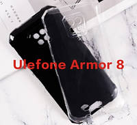 Силиконовый чехол Ulefone Armor 8 (прозрачный)