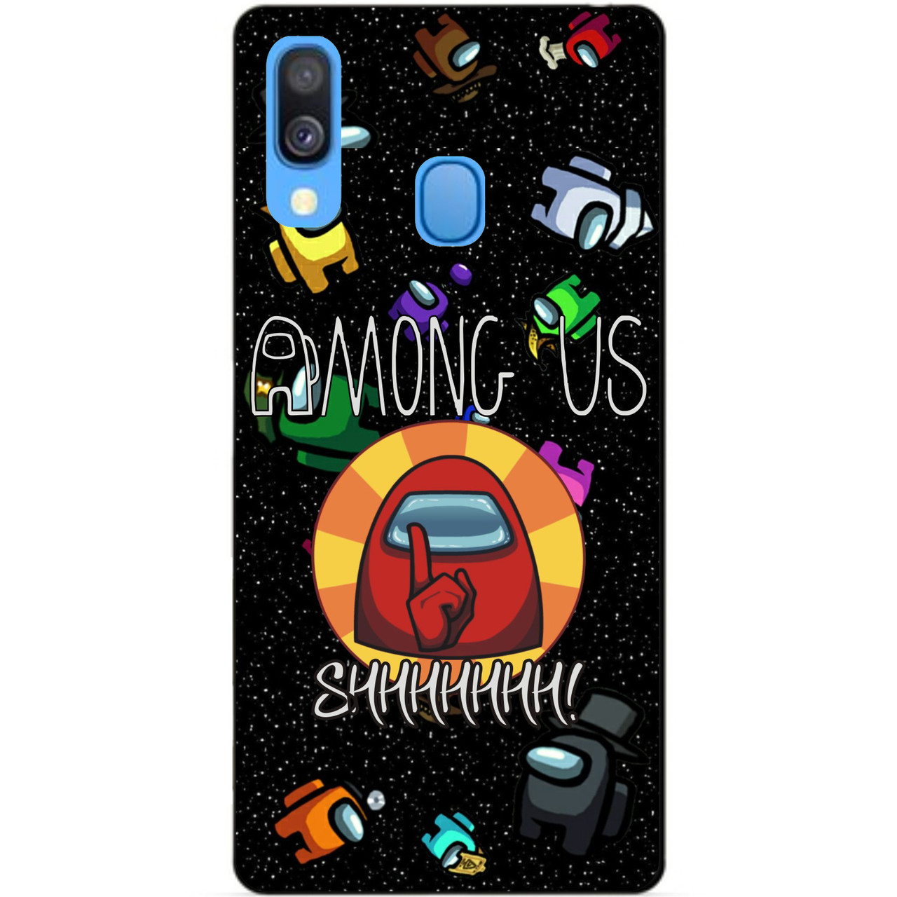 Силіконовий бампер чохол для Samsung A20s 2019 Galaxy A207f з малюнком Бравл Старс
