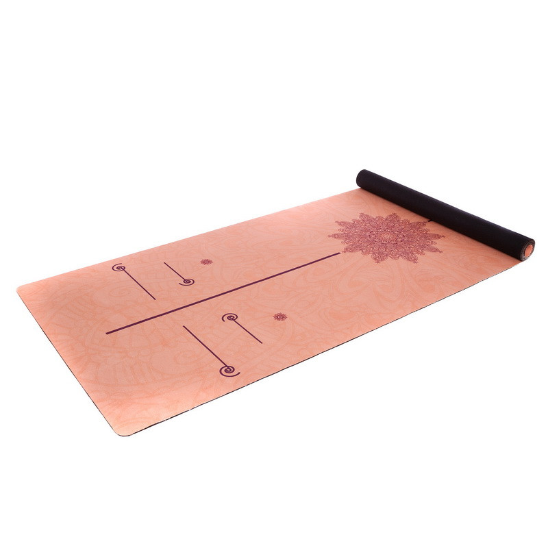 Замшевий двошаровий килимок для йоги 183x61x0.3 см Record FI-5662-60, фото 1