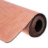Замшевий двошаровий килимок для йоги 183x61x0.3 см Record FI-5662-60, фото 4