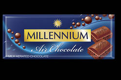 Шоколад «Millennium Air» пористий молочний 90г