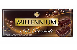 Шоколад «Millennium Air» чорний пористий 90г
