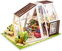 Diy конструктор DIY mini house MD 2505 М902, 3D интерьер с подсветкой