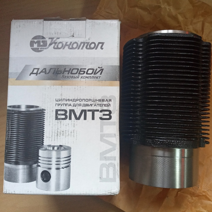 Поршневая Т-40, Т-25 (гильза + поршень) Мотордеталь Конотоп, фото 1