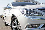 Хром накладки на дзеркала Hyundai Sonata YF 2009-2012, фото 4