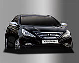 Хром накладки на дзеркала Hyundai Sonata YF 2009-2012, фото 11