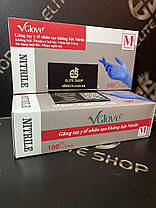 Якісні нітрилові сертифіковані рукавички без пудри, не стерильні, 100 шт (50 пар), фото 3