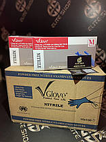 Якісні нітрилові сертифіковані рукавички без пудри, не стерильні, 100 шт (50 пар), фото 5