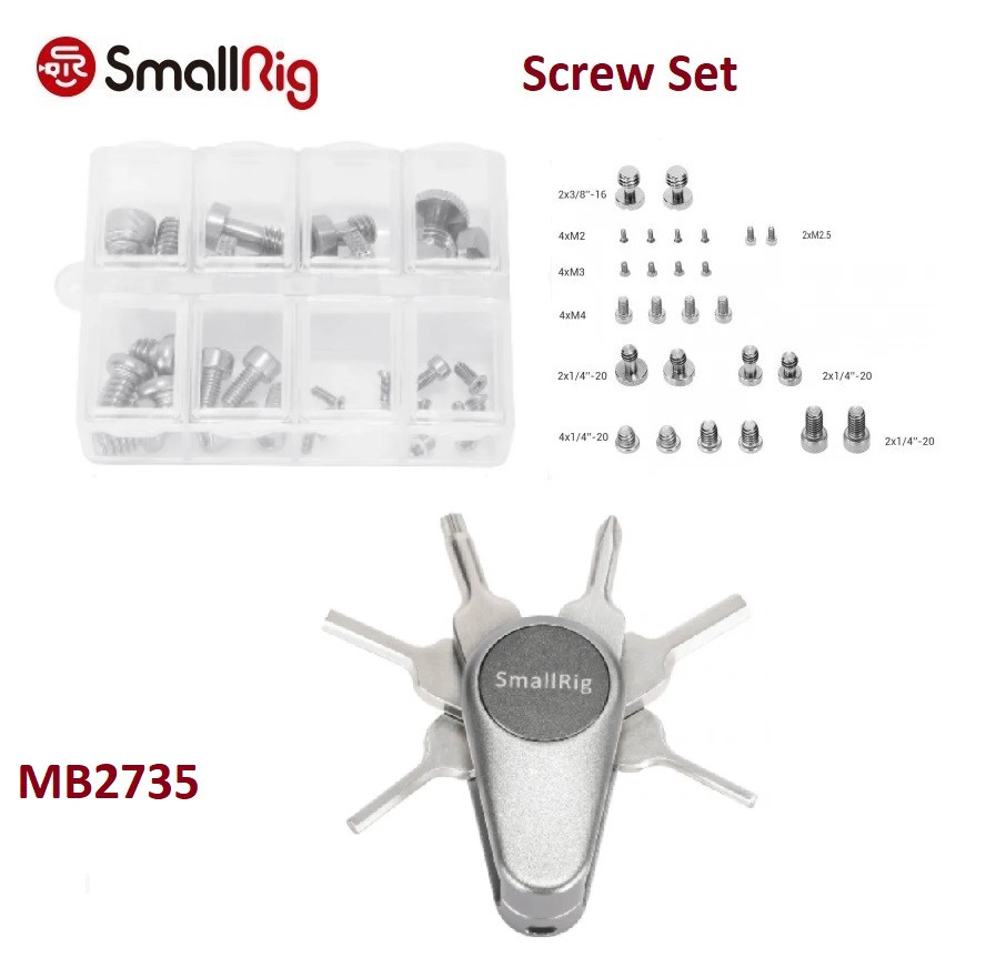 Набір болтів і викруток SmallRig MB2735 (26 +7 шт) (MB2735)