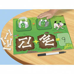 Математична гра на додавання в межах 12 "Ситий песик" (15 фігурок) Lakeshore