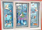 Новорічні репродукції художніх робіт і фото на вікна, фото 3