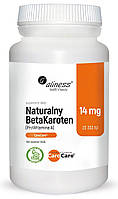 Натуральний бета-каротин 14 mg (провітамін А) 100 tabs, Aliness
