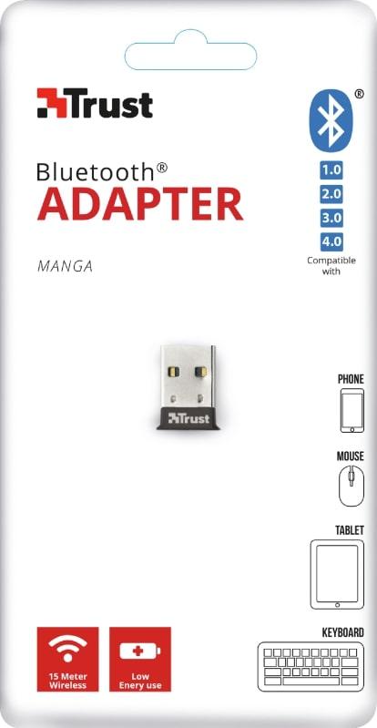 USB-адаптер для мышки TRUST Manga Bluetooth 4.0 Черный (18187_TRUST ...