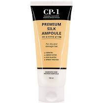 Незмивна сироватка для волосся з протеїнами шовку cp-1 premium silk ampoule, 150 мл