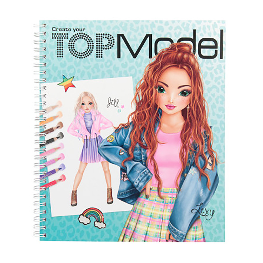 Альбом для розфарбовування "Дизайн" Top Model (4010070450342)