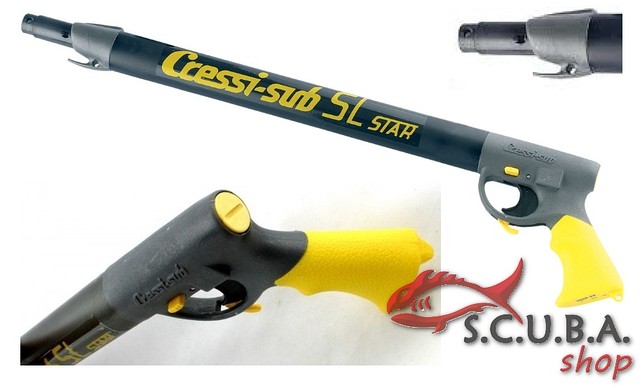 Пневматическое ружье для подводной охоты Cressi SL STAR 55 без регулятора боя - фото 2 - id-p15676806