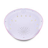LED+UV лампа для манікюру Star 6 24W Pink, фото 4