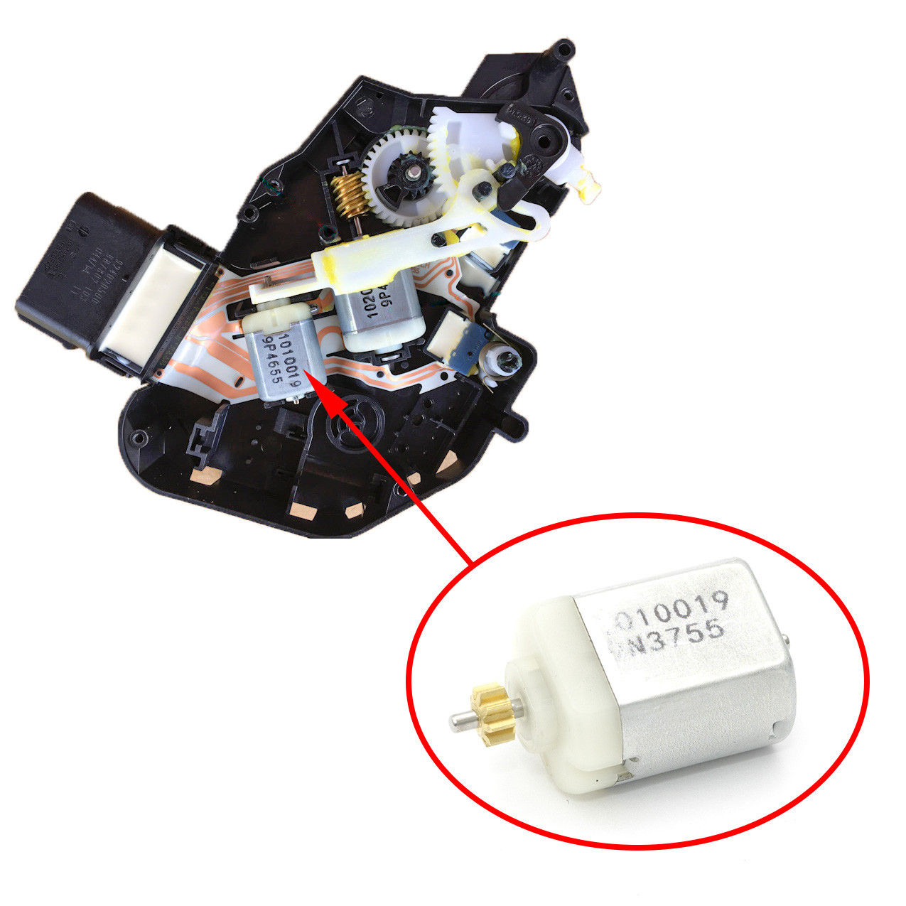 Моторчик центрального замку для Land Rover, Volvo, Mazda, Ford, Jaguar 1010019, фото 1