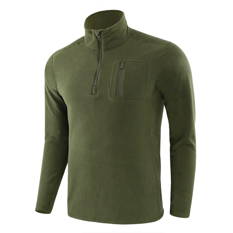 Тактична кофта Lesko A973 Green 2XL на флісі для чоловіків 30 шт.