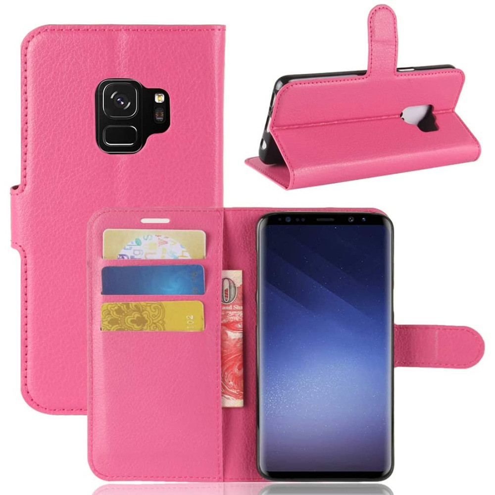 Чохол-книжка Litchie Wallet для Samsung G960 Galaxy S9 Rose