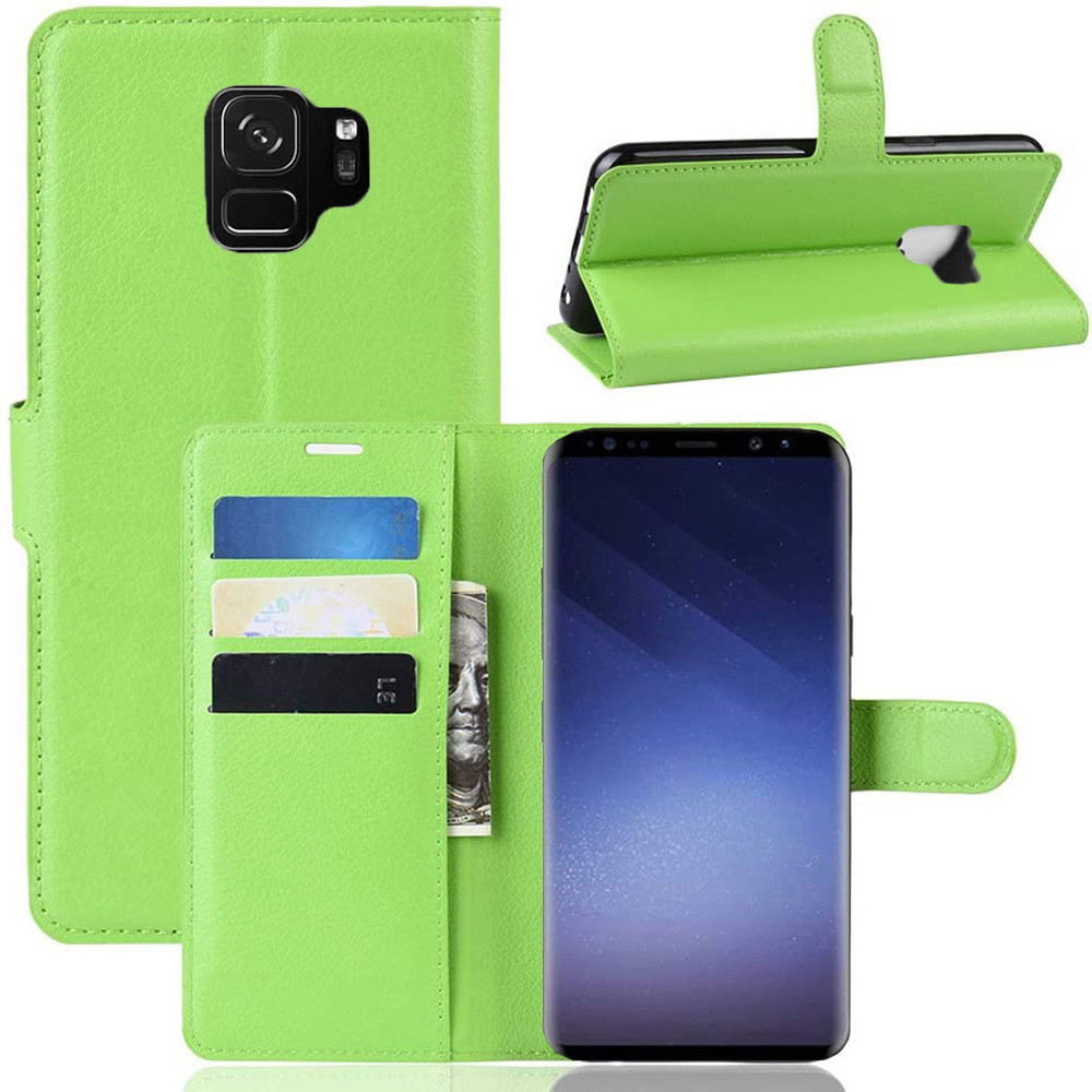 Чохол-книжка Litchie Wallet для Samsung G960 Galaxy S9 Green