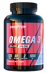 Риб'ячий жир Vansiton Омега - 120 капсул