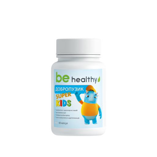 Фітокомплекс антипаразитарний "Добропузик" 60капс. Серія:BE HEALTHY Джерелія