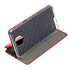 Чохол-книжка для Xiaomi RedMi Note 9S червона, фото 4