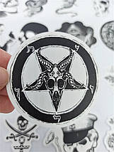 Набір вінілових наклейок стикерів Стикерпак Черепа Потубний світ стикербомбінг на авто ноутбук стіну 50 шт., фото 4