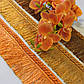 Бахрома для штор/колір жовтогарячий/ширина 6 см/моток 15 м, фото 5