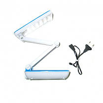 Настольная лампа светодиодная аккумуляторная Led Topwell 1019 Blue, фото 4