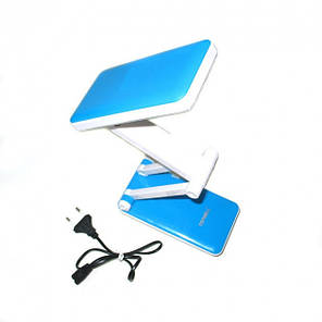 Настольная лампа светодиодная аккумуляторная Led Topwell 1019 Blue, фото 1