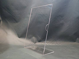 Підставка настільна під поліграфію формату А4 L-подібний вертикальний