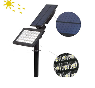 Садовий ліхтар світильник на сонячній батареї 50Led упаковка 4 шт