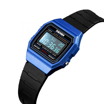 Спортивні дитячі годинники Skmei 1460 pink / blue, фото 2
