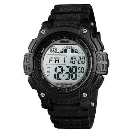 Спортивні чоловічі годинники Skmei 1372 black, фото 2