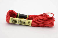 Нитки мулине для вышивки СХС -347 красный средний , 8 м