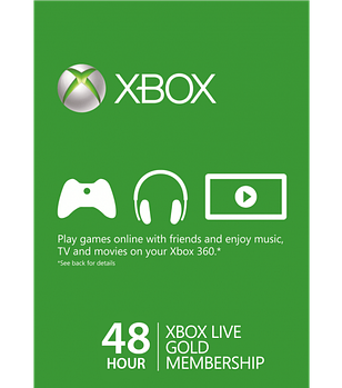 Xbox Live Gold - 48 годин (2 дні для Xbox 360/One/Series S|X) для всіх регіонів і країн