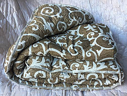 Тепла ковдра з овечої вовни 175х210. Бавовна Кольори різні., фото 2