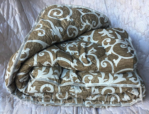 Тепла ковдра з овечої вовни 175х210. Бавовна. Кольори різні., фото 1