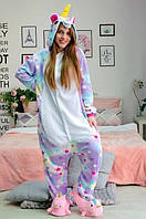 Піжама Кигуруми для дорослих єдиноріг на зростання (155-165 см )