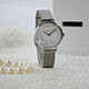 Годинники наручні жіночі DKNY NY2702 кварцові, декор під мармур, сріблясті, США, фото 5