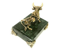 Ексклюзивна бронзова статуетка Бик вишуканий подарунок, фото 2
