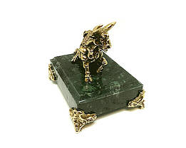 Ексклюзивна бронзова статуетка Бик вишуканий подарунок, фото 3