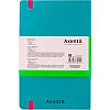 Книга записна Axent 8209-16-A, 125x195 мм, 96 арк, крапка, гнучка обкладинка, бірюзова, фото 4
