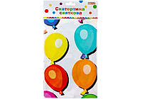 Скатертина "Maxi" Balloons п/е 132х182,88см №MX42055(24)